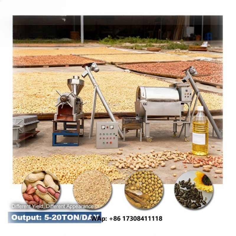 Home Cooking Machine - Qualitätsgesicherte Ölpressmaschine für Sonnenblumen-, Sojabohnen-, Sesam-,
