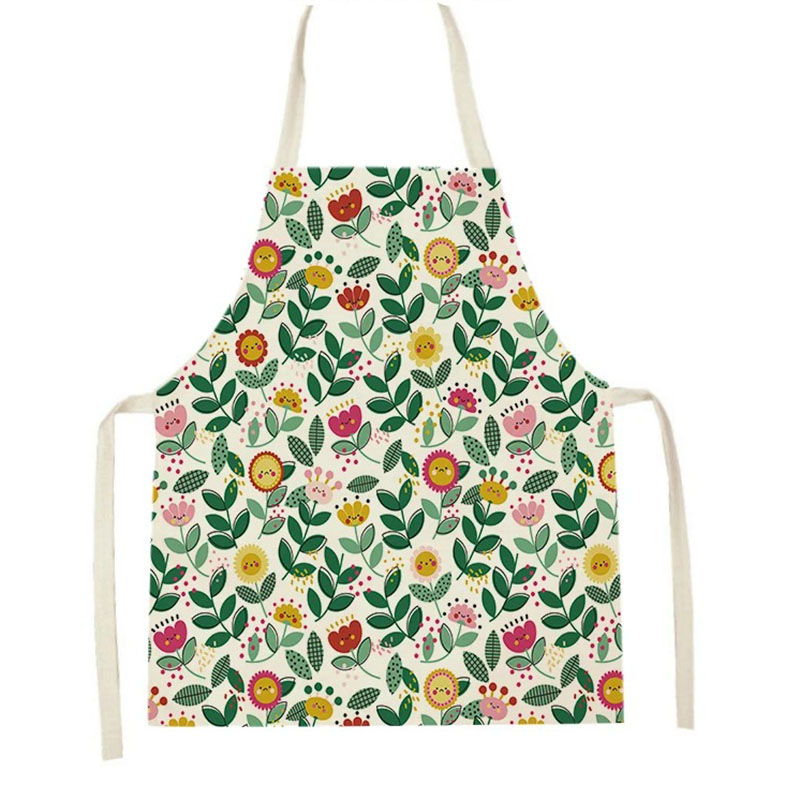 Schürze mit pastoralen Blumenm – Home Cooking Cafe Bewertung und Preis