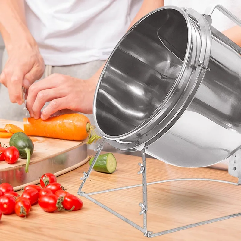 Edelstahl-Rührfritteuse, große – Home Cooking Machine Bewertung und Preis