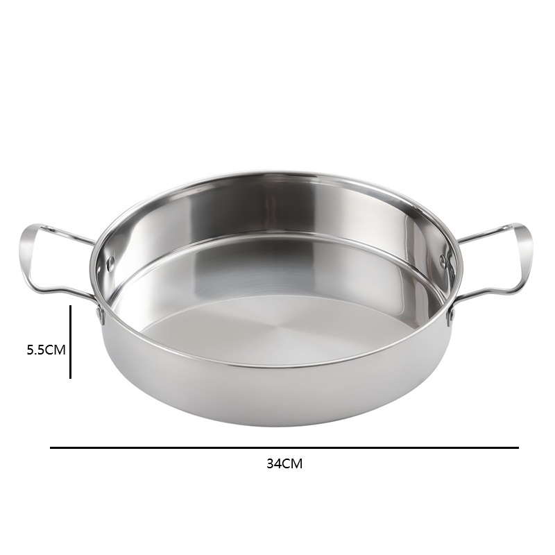 Paella-Pfanne mit Doppelgriffe – Paella Pan Steel Bewertung und Preis