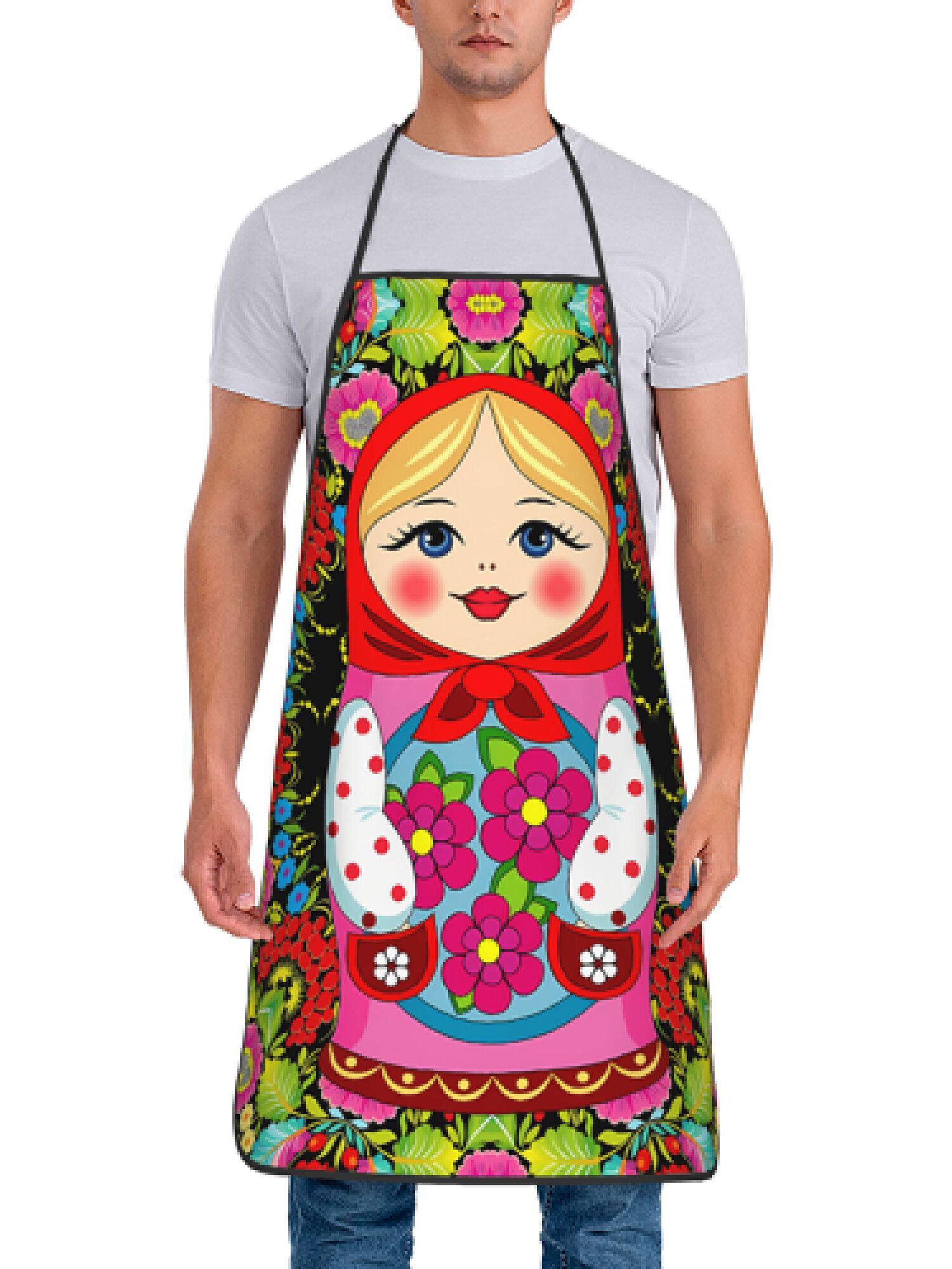 1 Stück lustige Schürze im rus – Home Cooking Cafe Bewertung und Preis