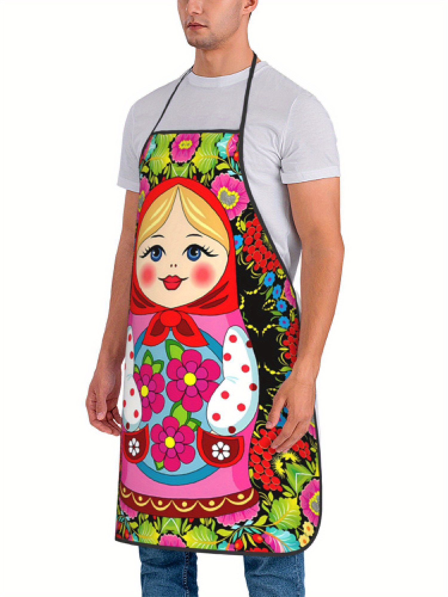 1 Stück lustige Schürze im rus – Home Cooking Cafe Bewertung und Preis