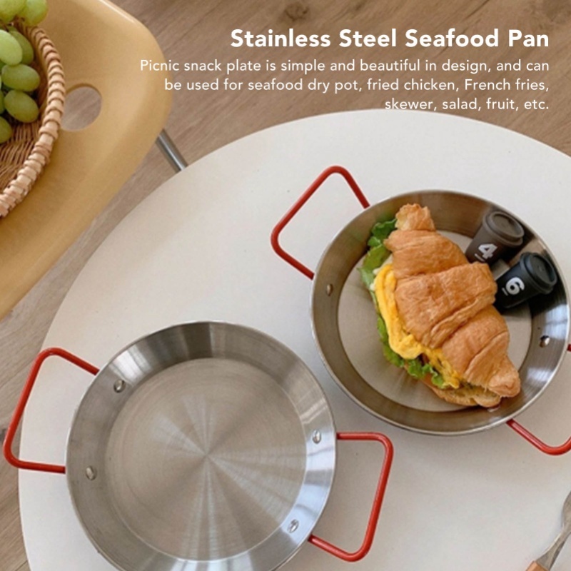 Meeresfrüchte-Reistopf verhind – Paella Pan Steel Bewertung und Preis