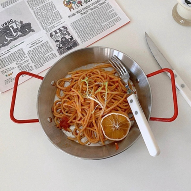 Meeresfrüchte-Reistopf verhind – Paella Pan Steel Bewertung und Preis